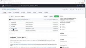 Raspberry Pi Pico - LCD Display 1602 text with I2C