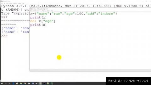 dictionary in python in hindi part 3