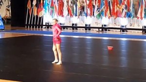 Джаз.  Белозерских Полина. Луна парк. Всемирная Танцевальная олимпиада . Москва