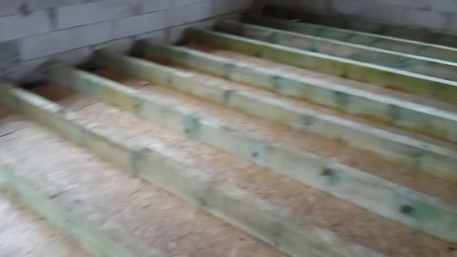 Дом из газобетона. Полы часть 2 смотреть онлайн