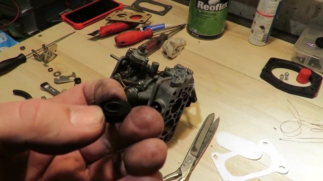 Подсос воздуха карбратор Озон ДААЗ-2105 Москвич 408 2107 2140 проставка золотник заслонки смотреть онлайн