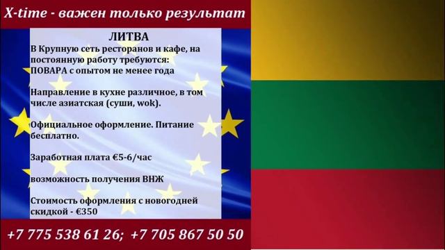 ТОП-15 вакансий на Новый год (Германия, Нидерланды, Венгрия, Литва, Эстония) смотреть онлайн