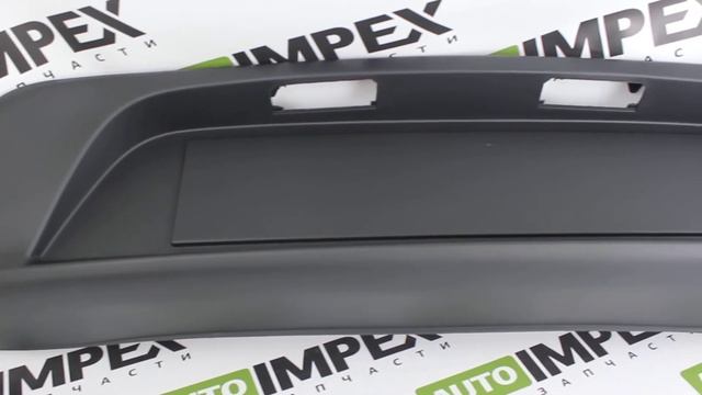 Kia Rio 4 2017-2020 года. Накладка заднего бампера смотреть онлайн