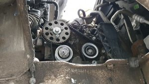 Ремонт VW Мультивен. Замена ремня ГРМ. Большое ТО.