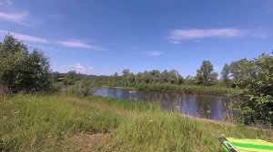 Отдых на реке Уфа, обзор кухни и фонарей, страшная гроза ночью !!!