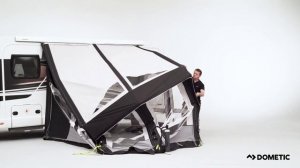 Dometic Club Air Pro. Как установить надувную палатку для автодома, каравана. Инструкция