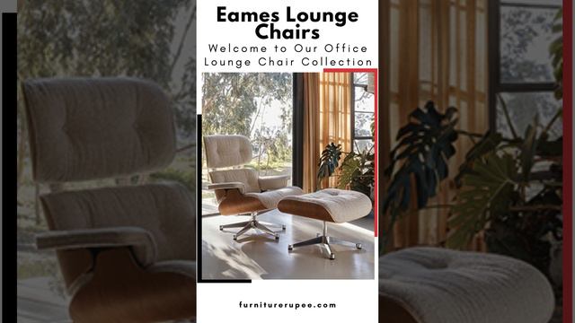 Eames Lounge Chairs #style #homedecor #chairs #timelesselegance #elegantfurniture