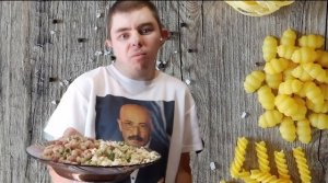 Паста под соусом из струковой фасоли