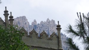Достопримечательности Крыма. Воронцовский дворец в Алупке.