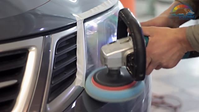 Помутнели фары? Полировка фар автомобиля в "АвтоТОТЕММ" смотреть онлайн