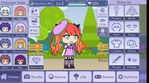 делаем персонажей в Gacha life/ куроми❤️