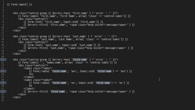 Laravel Forms + Bootstrap + Sublime Text 2 Snippets смотреть онлайн