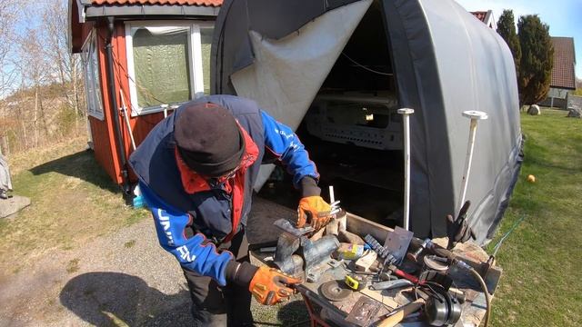 HCS Final restore rust upper spring mount VW T3 Single Cab 1982 left side episode 23 смотреть онлайн
