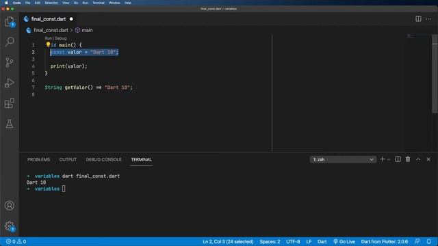 Dart - Curso Completo: Final e Const (Variáveis) ✅ смотреть онлайн
