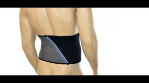 Эластичный прогревающий пояс для поясницы с турмалином