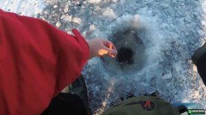 Ловля Подлещика Зимой на Гирлянду из Чертиков. Открытие по Гирлянде  2020-2021. Безмотылка в Украин