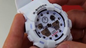 Обзор часов Casio G-SHOCK ga 100 ga 110 Часть №2