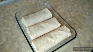 Творожный рулет из лаваша в сметанной заливке. Такого вы ещё не пробовали.