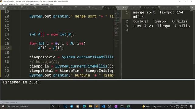 CLASE 6 INF 143 ALGORITMOS DE ORDENAMIENTO (17/09/2021) смотреть онлайн