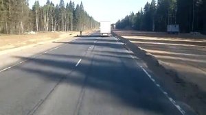 Трасса "Скандинавия" Участок реконструкции ЗСД - Огоньки