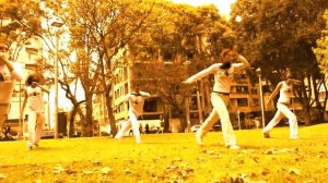 Clases de capoeira Vipnago/C.m voador/mestrepequines/capoeira2020/presenciales/parque virrey/Entren