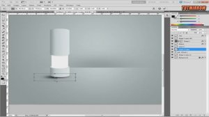 Photoshop Tutorial - Graphic Design Infographic Cylinder