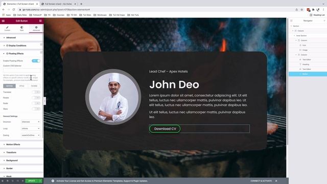 Create a FREE Elementor vCard with Download link and Contact Modal Popup смотреть онлайн