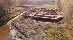 Строительство ВМХ-площадки в поселке «Заповедник»