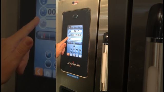 Панель управления пароконвектомата CTP от Alto Shaam смотреть онлайн