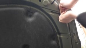 Установка газовых упоров капота Ford Kuga 2
