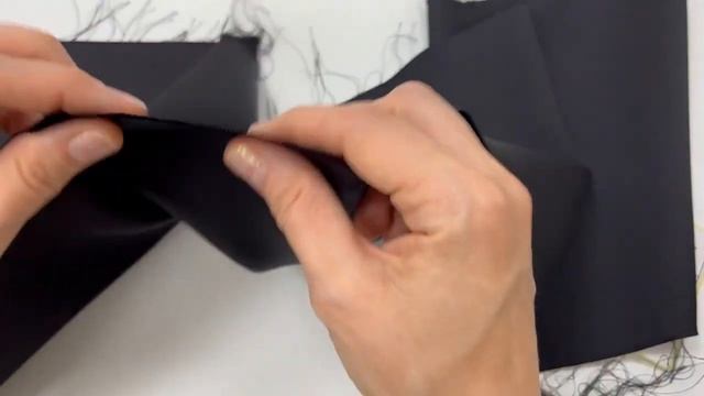 Твил шелковый Черный 2082344 смотреть онлайн