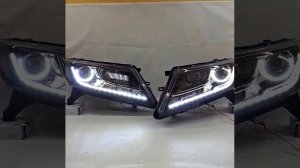Nissan Pathfinder R52 модернизация фар