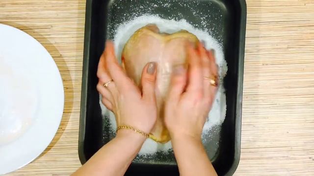 Сочная куриная грудка на соли