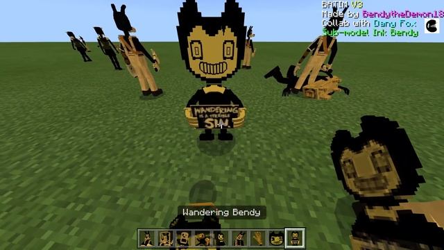 Minecraft Bendy and the ink machine Add-on V3 UPDATED! смотреть онлайн