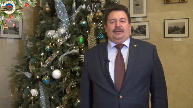 Поздравление Председателя Дорпрофжел на МЖД Д.А.Шулянского с Новым годом смотреть онлайн