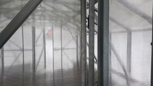 Дешёвая теплица 2,7х4 из профилей для гипсокартона своими руками. Зимой