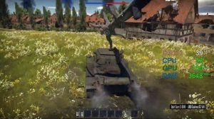 AMD Radeon RX 560 -- Intel Core i3-8100 -- War Thunder FPS Test