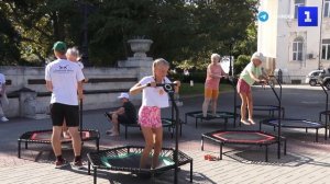 Жители Севастополя отмечают всероссийский День физкультурника