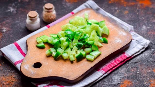 Салат Мечта с крабовыми палочками