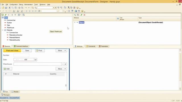 1C:Professional, Lesson 1, Video 6 смотреть онлайн