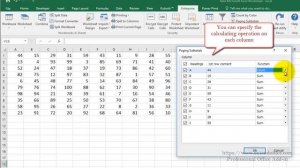 Quickly Inserting And Printing Subtotals On Each Page In Excel