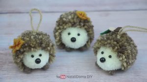 Удивительно ЛЕГКО и БЫСТРО делать этого Милого ЕЖИКА из Ниток!