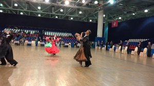 Рожков Сергей - Дичка Вероника. Чемпионат Москвы. F Slow Waltz