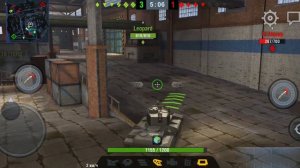 World of Tanks blitz.Titan-150 не пробиваемый коллекционный тяж 6го уровня. Первый бой обзор танка