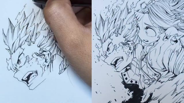 Comparison of THE TOUCHES (Hirohiko Araki / Kohei Horikoshi / Eiichiro Oda / Akira Toriyama)