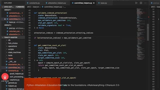 Ethereum 2.0- Python--Attestation смотреть онлайн