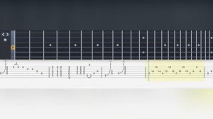 BON JOVI - WANTED DEAD OR ALIVE GUITAR TAB