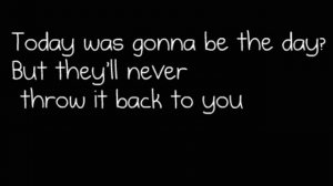 Oasis-Wonderwall lyrics