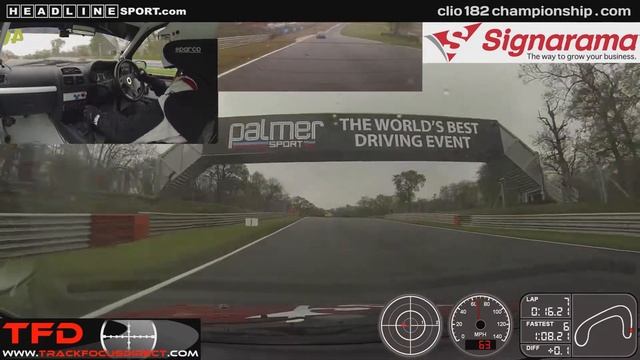 Brands Hatch : Race 2 : 750 Motor Club Clio 182 Championship : 2015-04-26 смотреть онлайн