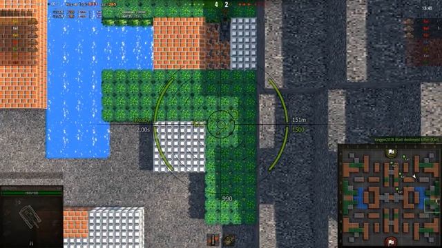 World of Tanks 8.10: The Mighty Karl! Gameplay on 8-Bite map ( 2700 damage )